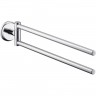 Держатель для полотенца двойной HANSGROHE LOGIS CLASSIC 41612000