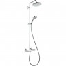 Душевая система HANSGROHE CROMA SHOWERPIPE 220 1JET с термостатом 27185000