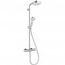 Душевая система HANSGROHE CROMETTA SHOWERPIPE 160 1JET с термостатом 27264400