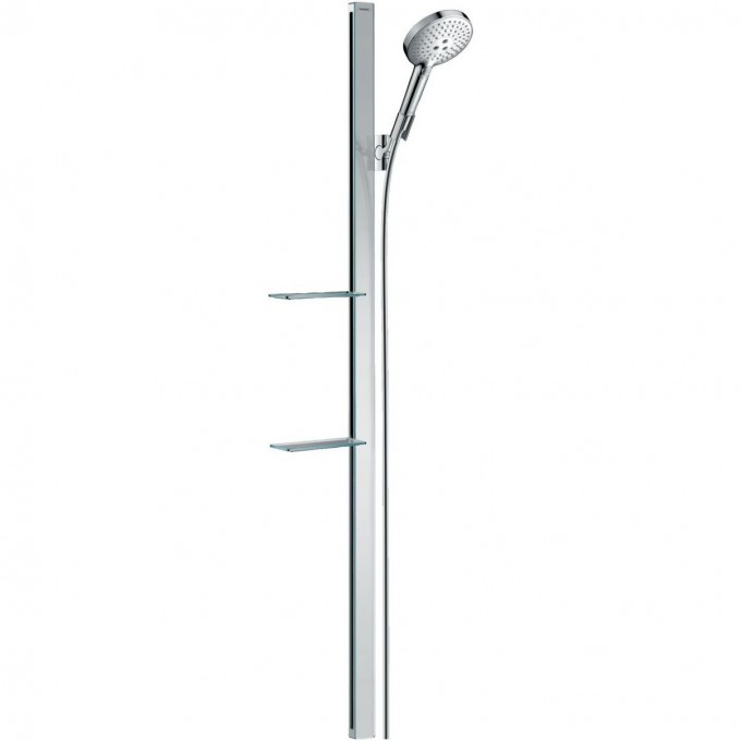 Душевой набор HANSGROHE RAINDANCE SELECT S 120 3JET со штангой 150 см и мыльницей 27646000