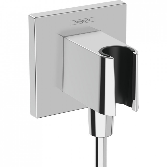 Шланговое подключение HANSGROHE FIXFIT PORTER E с держателем ручного душа 26889000 26889990