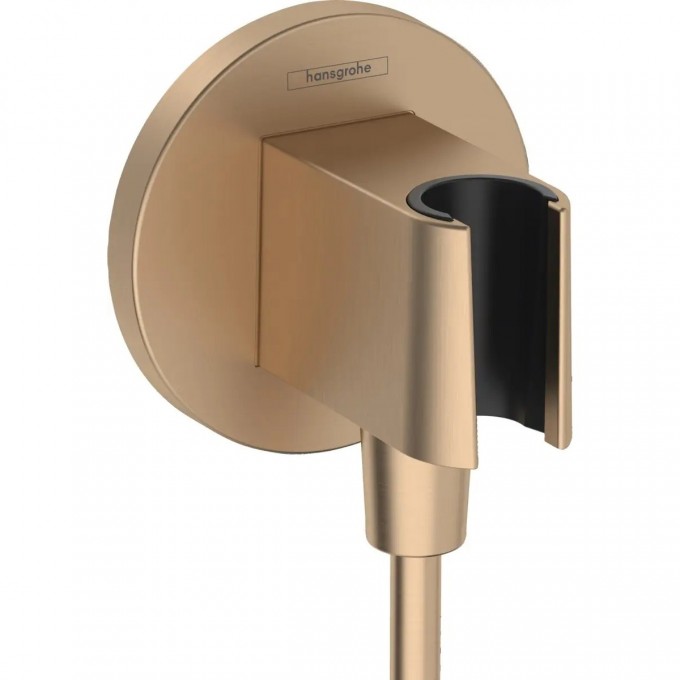 Шланговое соединение HANSGROHE FIXFIT PORTER S с держателем Brushed Bronze 26888140