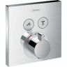 Термостат HANSGROHE SHOWERSELECT GLASS для душа 15738400