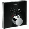 Термостат HANSGROHE SHOWERSELECT GLASS для душа 15738600