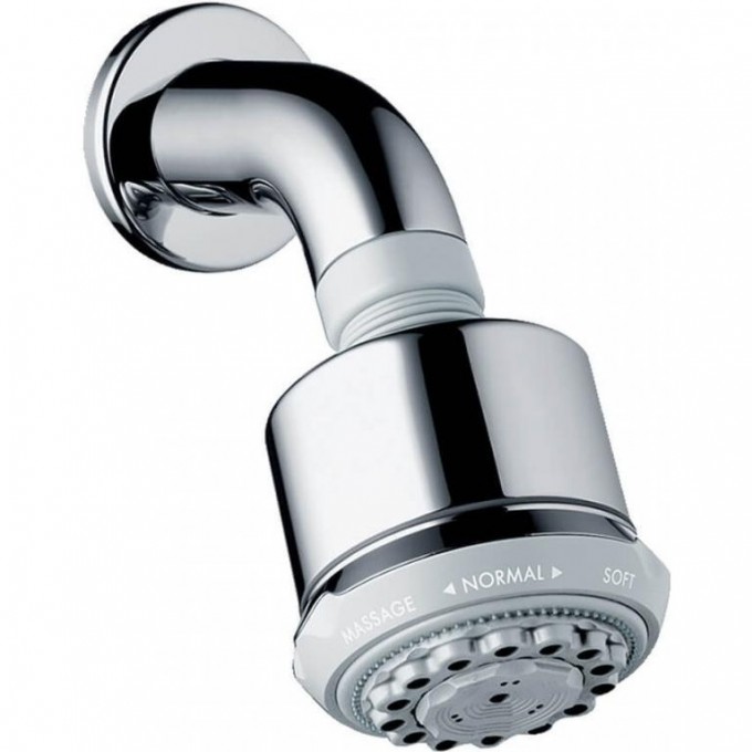 Верхний душ HANSGROHE CLUBMASTER 3JET с держателем 27475000